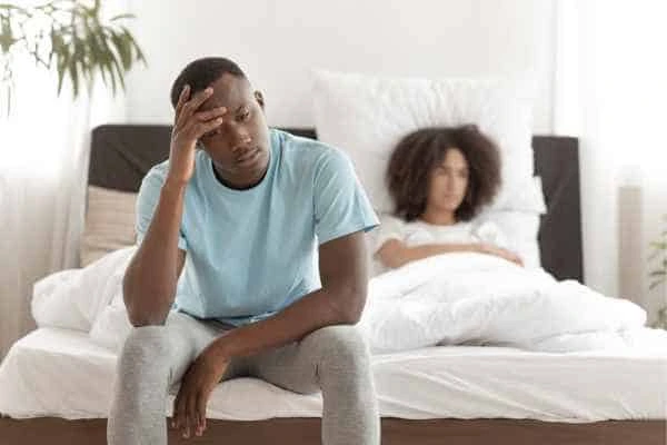 Man upset about ED symptoms Glossop