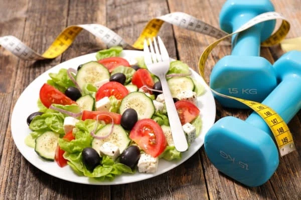 Example of good diet and exercise Glossop
