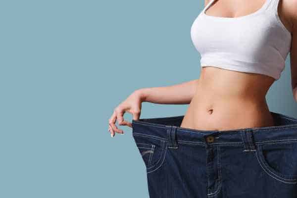woman after fat reduction treatment Glossop