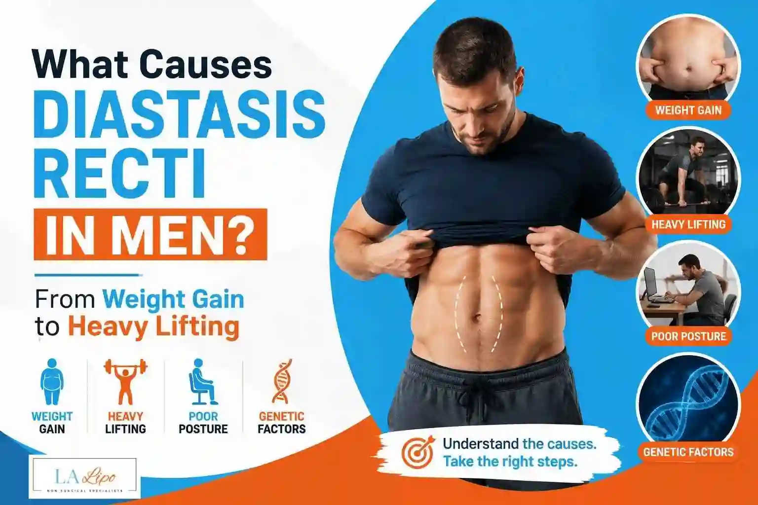 What Causes Diastasis Recti in Men? From Weight Gain to Heavy Lifting Glossop